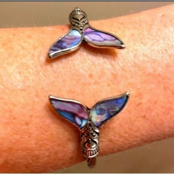 Vintage women's Mermaid Tail Bracelet - Picture 4 of 6